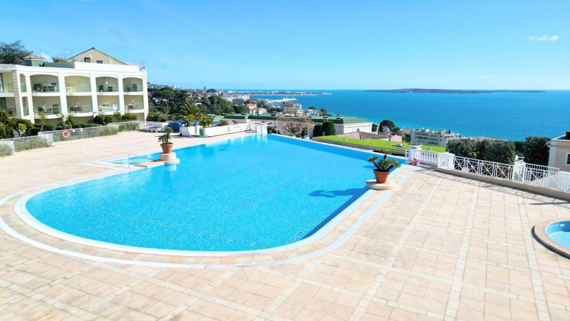 Appartement 0321, Piscine - Parking - Proche Plages - Palmazur Vacances Cannes Dış mekan fotoğraf